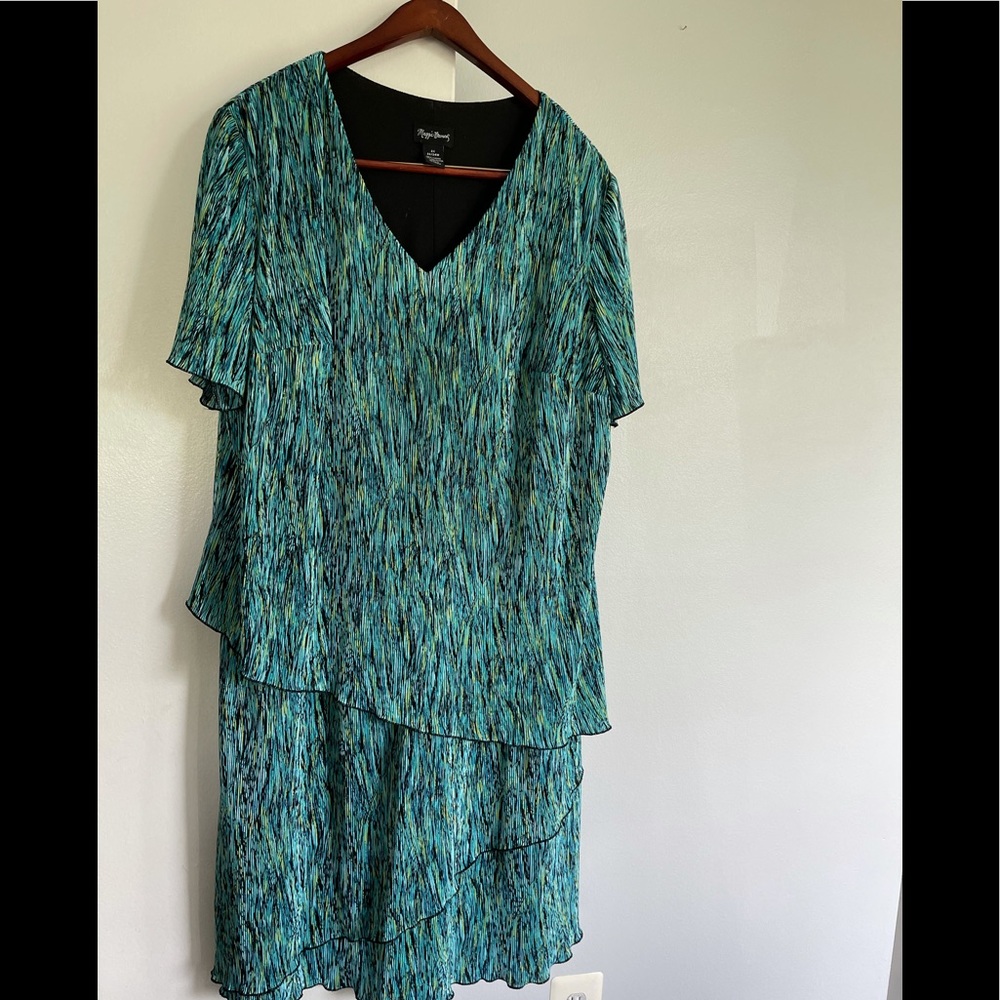 Maggie Barnes Long comfort dress 2X 22/24W